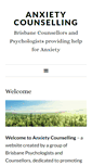 Mobile Screenshot of anxietycounsellingbrisbane.com